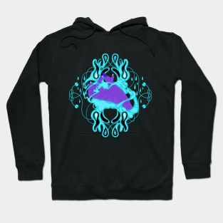 Aqua Magic - No Background Hoodie